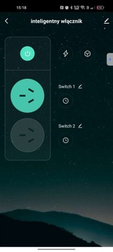 Реле включения света 16А WiFi MINI скрытого монтажа с измерением