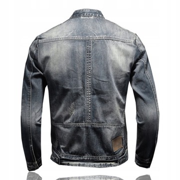 Kurtka jeansowa motocyklowa Harley4XL/5XL