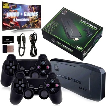 БЕСПРОВОДНАЯ ИГРОВАЯ КОНСОЛЬ 2 ПАДА 20000 ИГР 64G USB