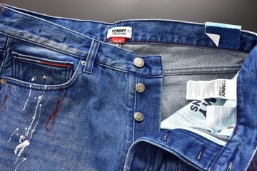 TOMMY JEANS HILFIGER RANDY БРЮКИ-КОНУС W33 L30