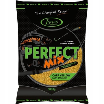 ZANĘTA LORPIO PERFECT MIX CARP YELLOW ŻÓŁTA 3kg