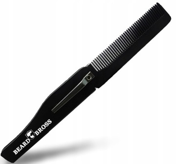 Набор для бороды ЩЕТКА ШАБЛОН РАСЧЕСКА НОЖНИЦЫ