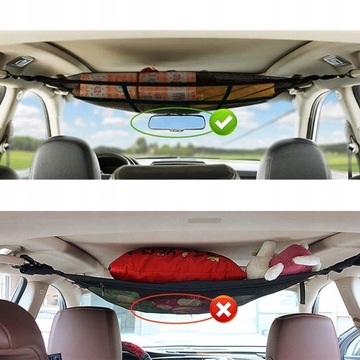 СЕТКА-ОРГАНИЗАТОР ДЛЯ ПОТОЛКА АВТОМОБИЛЯ НА МОЛНИИ