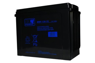 AKUMULATOR AGM 12V 130Ah BEZOBSŁUGOWY VRLA (120Ah)