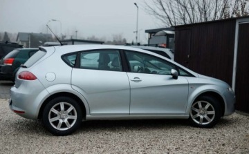 Seat Leon II 1.6 MPI 102KM 2006 Seat Leon 1.6 MPI 102KM Kliamtyzacja duzy ekran nowe hamulce po seriwise, zdjęcie 9