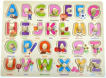 Образовательные большие деревянные головоломки