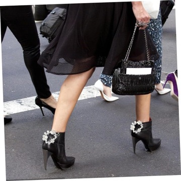 4 пары обувных пряжек, зажимы для свадебной обуви с жемчугом