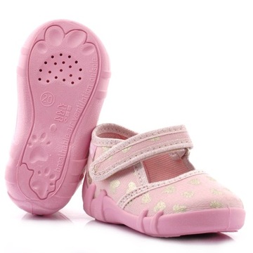 РЕНБУТ ТАПОЧКИ БАЛЕТКИ ДЕТСКАЯ ОБУВЬ НА ЛИПУЧКЕ 23