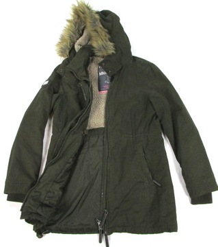 ** SUPERDRY **_M_Zimowa, na kożuszku_TALL PARKA