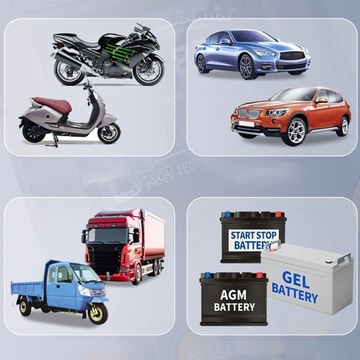 ТЕСТЕР АККУМУЛЯТОРА + ТЕСТ НАЧАЛА + СОПРОТИВЛЕНИЕ 12В24В Цифровой тестер