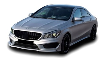 Grill atrapa Mercedes W117 CLA C117 Panamericana AMG GT gril czarny połysk