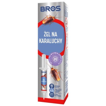Żel przeciwko karaluchom Bros 0,02 kg 20 ml