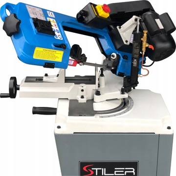 PIŁA TAŚMOWA DO METALU PRZECINARKA STILER BS-128HDR 230V 150 MM 2 TAŚMY HIT