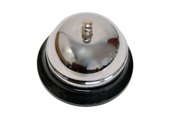 СЕРЕБРЯНЫЙ ПРИЕМНЫЙ КОЛОКОЛЬЧИК, МЕТАЛЛИЧЕСКОЕ ОСНОВАНИЕ