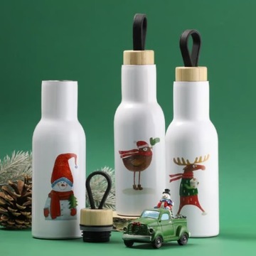 Термобутылка FOREST Bird 400мл AMBITION 42182