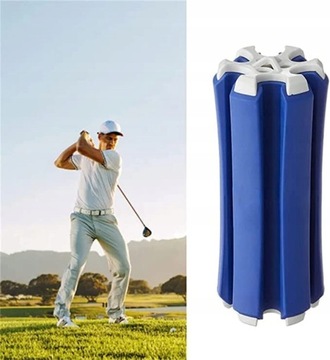 Przenośny uchwyt na kije golfowe Drewniany uchwyt na kije