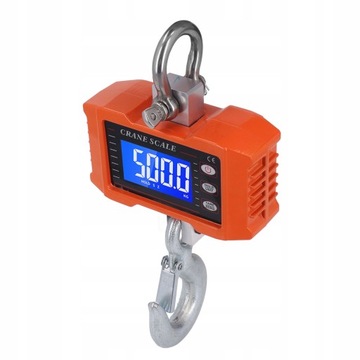 КРАНОВЫЙ КРЮК ВЕСЫ 1000КГ 1Т LED СКЛАД