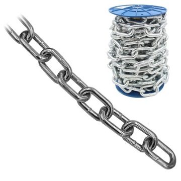 Łańcuch gospodarczy D1 DIN 5685A 12mm - 1mb