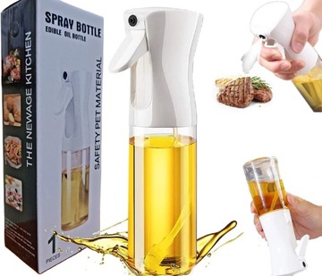 DOZOWNIK SZKLANY SPRAY DO OLEJU SPRYSKIWACZ DO OLIWY OCTU ATOMIZER 200ml