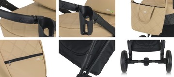 WÓZEK DZIECIĘCY VERDI PEPE 3W1+ TORBA + AKCESORIA