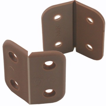 Плоская мебельная петля для сидений из ПВХ коричневого цвета