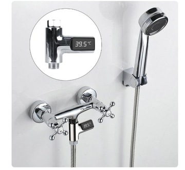 TERMOMETR PRYSZNICOWY LED MIERNIK TEMPERATURY+Darmowe prezenty