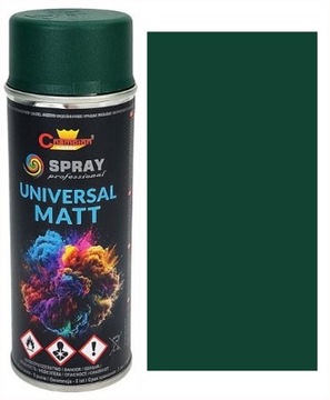 FARBA SPRAY ZIELONY MAT RAL 6005 CHAMPION 400ML