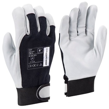 Rękawice Robocze Wzmacniane Skórą Ardon Easy 10/XL