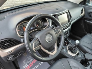 Jeep Cherokee V Terenowy 2.0 MJD 140KM 2014 Jeep Cherokee 4x4 Limited Skora Panorama Navi Klimatronik 2.0 Diesel 140KM, zdjęcie 11