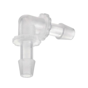 KOLANKO PLASTIKOWE DO WĘŻY SPRYSKIWACZY 4x4 4mm