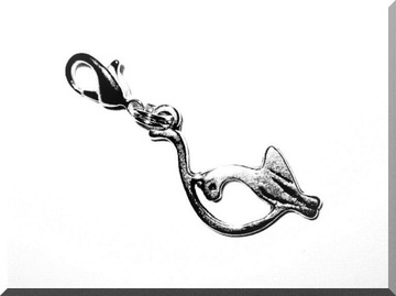 METALOWA ZAWIESZKA CHARMS KOT KOTEK 018