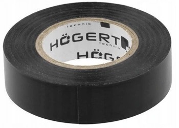 Hogert taśma izolacyjna PVC czarna HT1P281