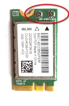 АНТЕННЫ Wi-Fi Wi-Fi ДЛЯ КАРТ M2 M.2 NGFF IPEX4 MHF4 НАБОР АНТЕННЫ