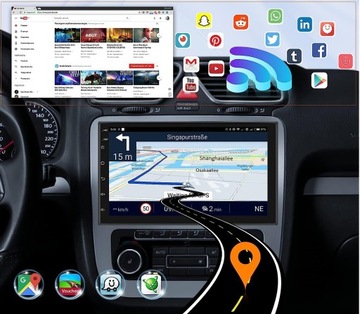 АВТОРАДИО 2 DIN ANDROID 11 НАВИГАЦИЯ 2 ГБ