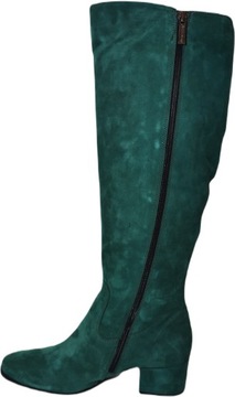 kozaki zamsz ANN-MEX 9343 ZIELONY R40