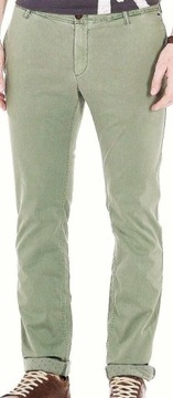 TOMMY HILFIGER spodnie chinos CHINO strech - 32/34