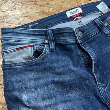 Spodnie jeansowe TOMMY HILFIGER 34x34 Denim Slim