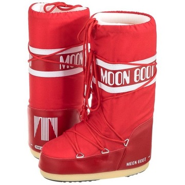 Buty Damskie Śniegowce Moon Boot 14004400 Czerwone