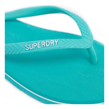 SUPERDRY TURKUSOWE KLAPKI VINTAGE CLASSIC (38/39)