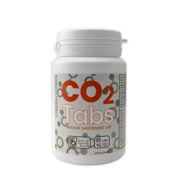 Tabletki CO2 dwutlenek węgla dla roślin 60 SZT