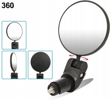 РЕГУЛИРУЕМОЕ ПРОФЕССИОНАЛЬНОЕ ВЫПУКЛОЕ ВЕЛОСИПЕДНОЕ ЗЕРКАЛО