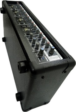 Гитарный усилитель Fame PM 400 dsp Effect, четырехканальный микшер, в рабочем состоянии