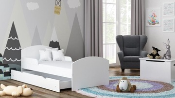 BILI 160x80 Кровать односпальная детская деревянная