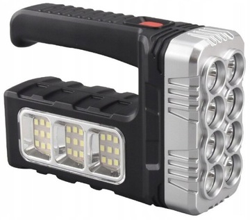 Szperacz Latarka Akumulatorowa Solarna USB LED