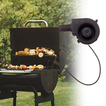 12V dmuchawa do grilla mini przenośne grille
