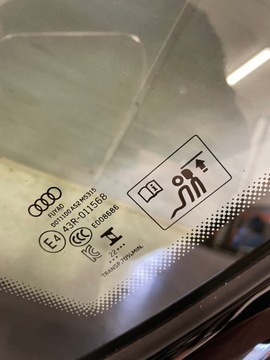 ОКНО КУЗОВА AUDI Q3 83A SPORTBACK ЛЕВОЕ ОРИГИНАЛ 22 года