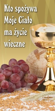 BANER NA BOŻE CIAŁO 100x200cm ozdoba ołtarz (B02)