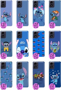 ЧЕХОЛ + СИНАЯ СТРУНА Для MOTOROLA MOTO G24/G04 Чехол Quick LILO STICH Patterns