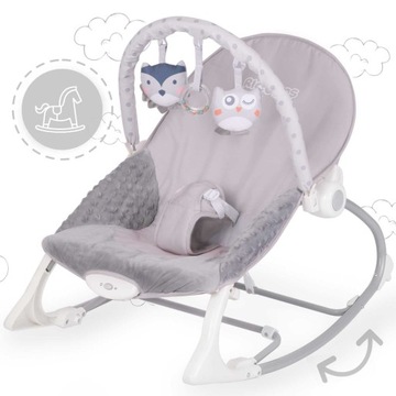 Кресло-качалка Ricokids с вибрацией - вереск