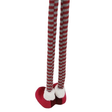 Рождественский эльф, регулируемая высота, 130 см, красный